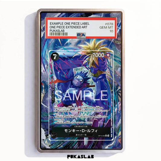 Monkey D. Luffy OP15-092 R PSA One Piece Extended Art - Pukaslab