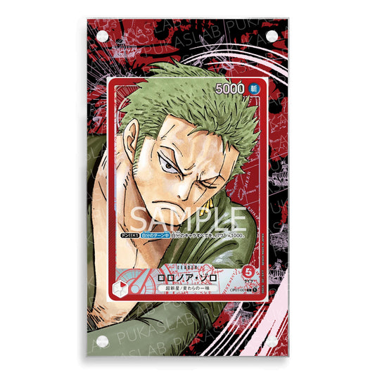 Zoro OP01-001 Magnetic Case - One Piece Extended Art Case