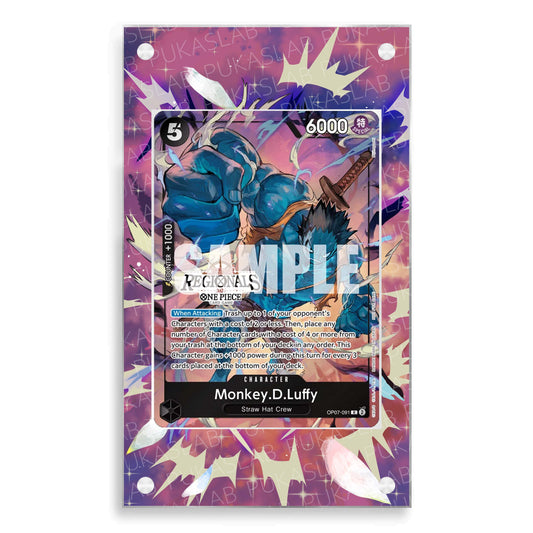 Monkey D. Luffy OP07-091 Magnetic Case - One Piece Extended Art Case