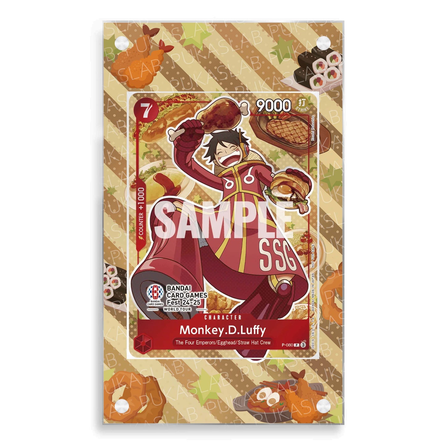 Monkey D. Luffy P-080 Magnetic Case - One Piece Extended Art Case