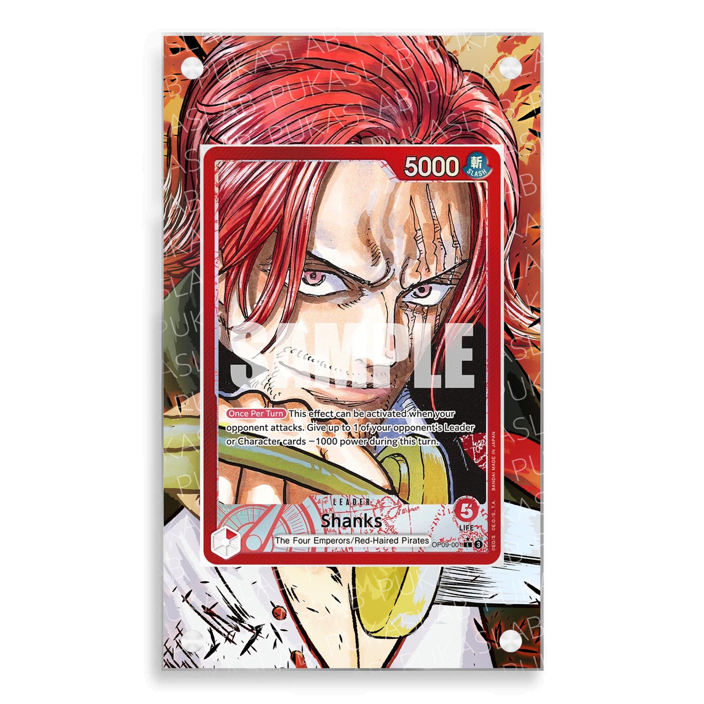 Shanks OP09-001 Magnetic Case - One Piece Extended Art Case