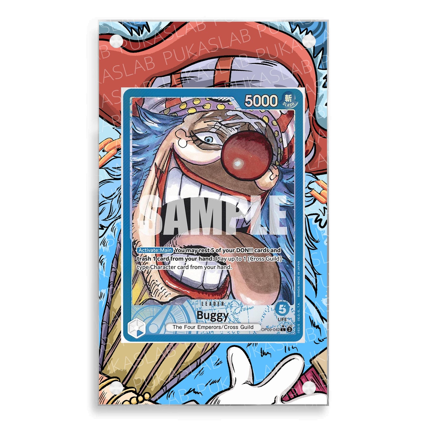 Buggy OP09-042 Magnetic Case - One Piece Extended Art Case