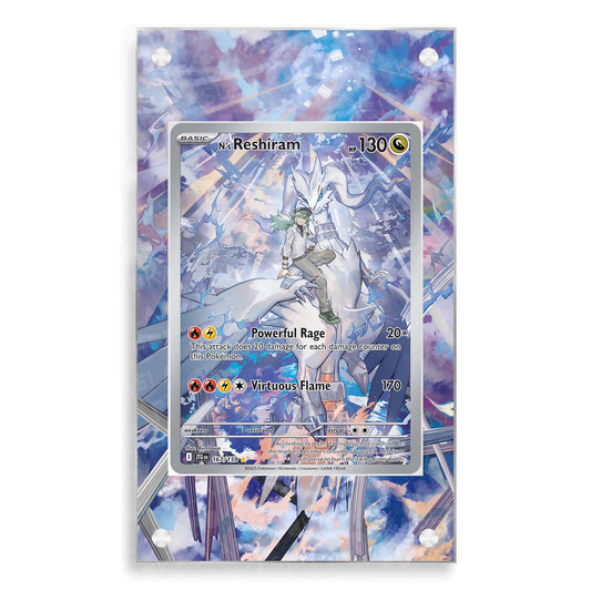N'S Reshiram 167/159 Magnetic Case - Pokemon Extended Art Case