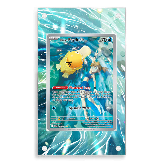 Misty's Psyduck 193/182 Magnetic Case - Pokemon Extended Art Case