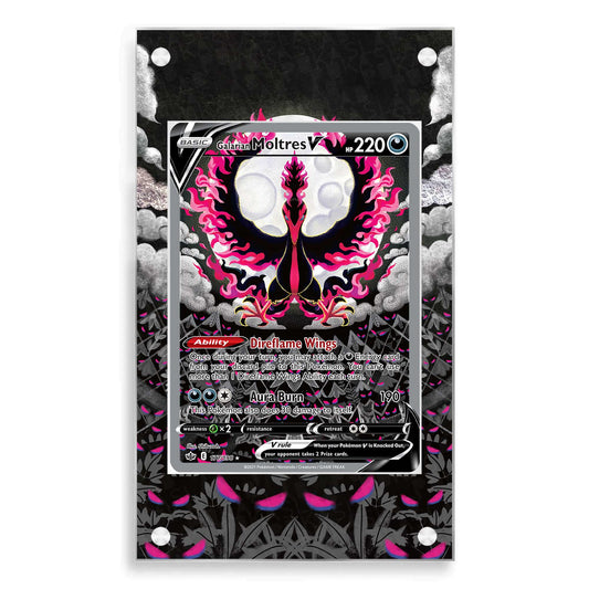 Galarian Moltres V 177/198 Magnetic Case - Pokemon Extended Art Case