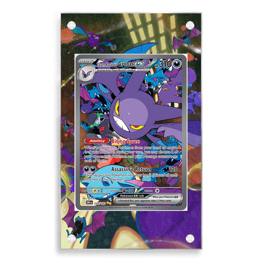 Crobat Team Rocket 234/182 Magnetic Case - Pokemon Extended Art Case