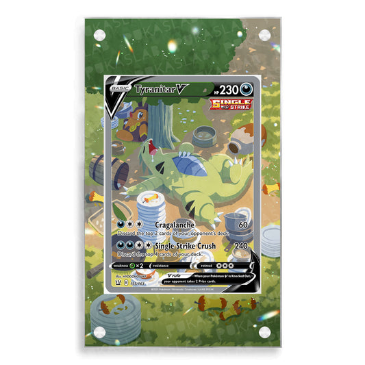 Tyranitar V 155/163 Magnetic Case - Pokemon Extended Art Case