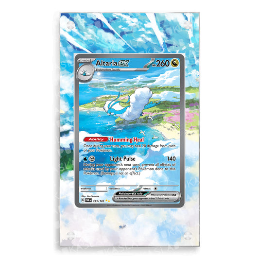 Altaria Ex 253/182 Magnetic Case - Pokemon Extended Art Case