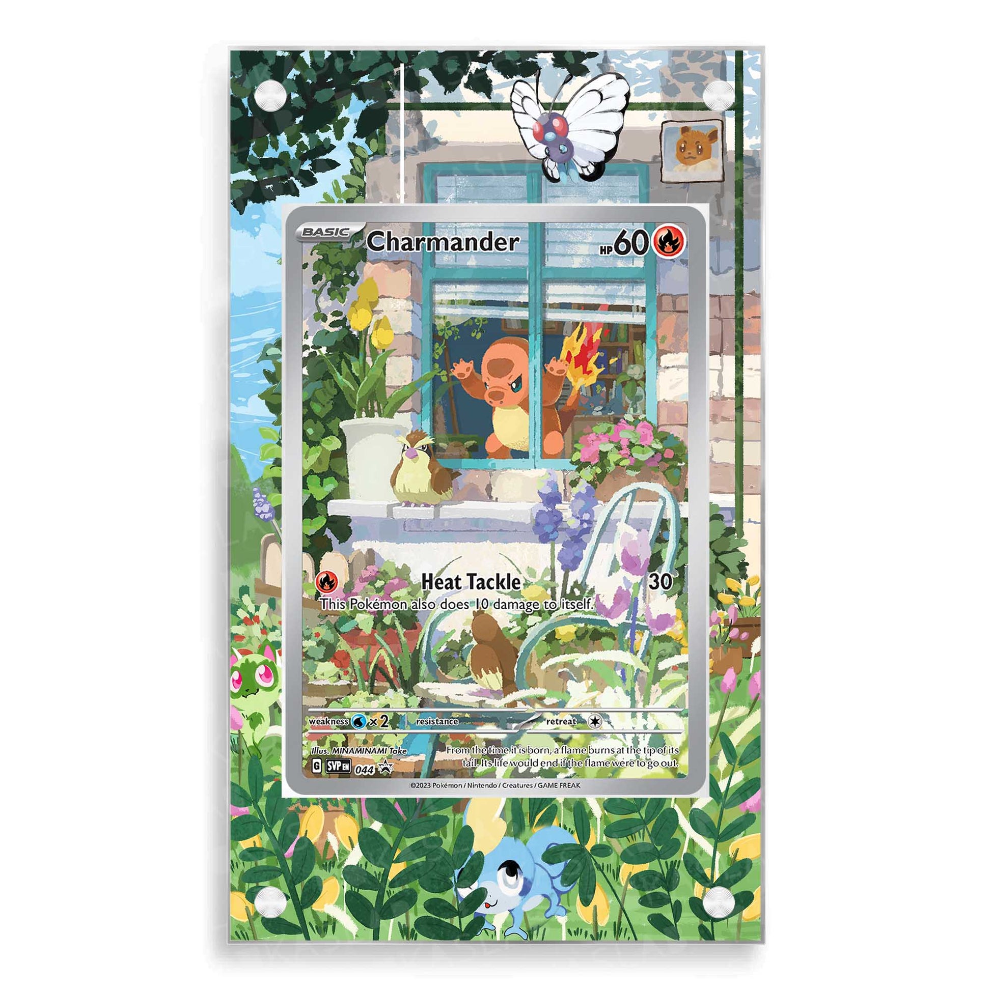 Charmander 044 Magnetic Case - Pokemon Extended Art Case PukaSlab Charmander 044 Magnetic Case - Pokemon Extended Art Case PukaSlab