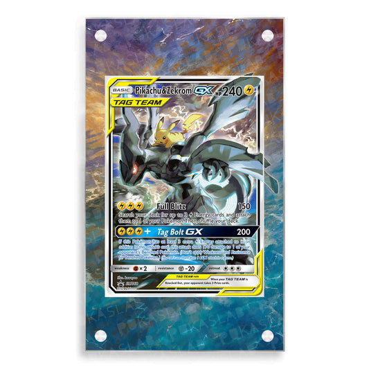 Pikachu & Zekrom Gx SM168 Extended Art - Pukaslab