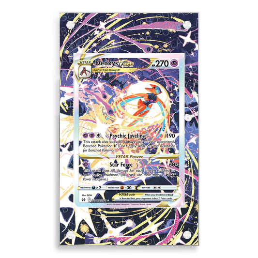 Deoxys Vstar GG46/GG70 Magnetic Case - Pokemon Extended Art Case