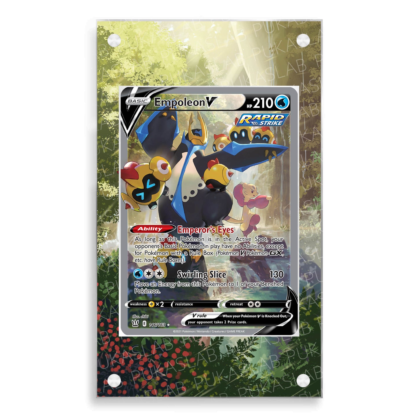 Empoleon V 146/163 Magnetic Case - Pokemon Extended Art Case