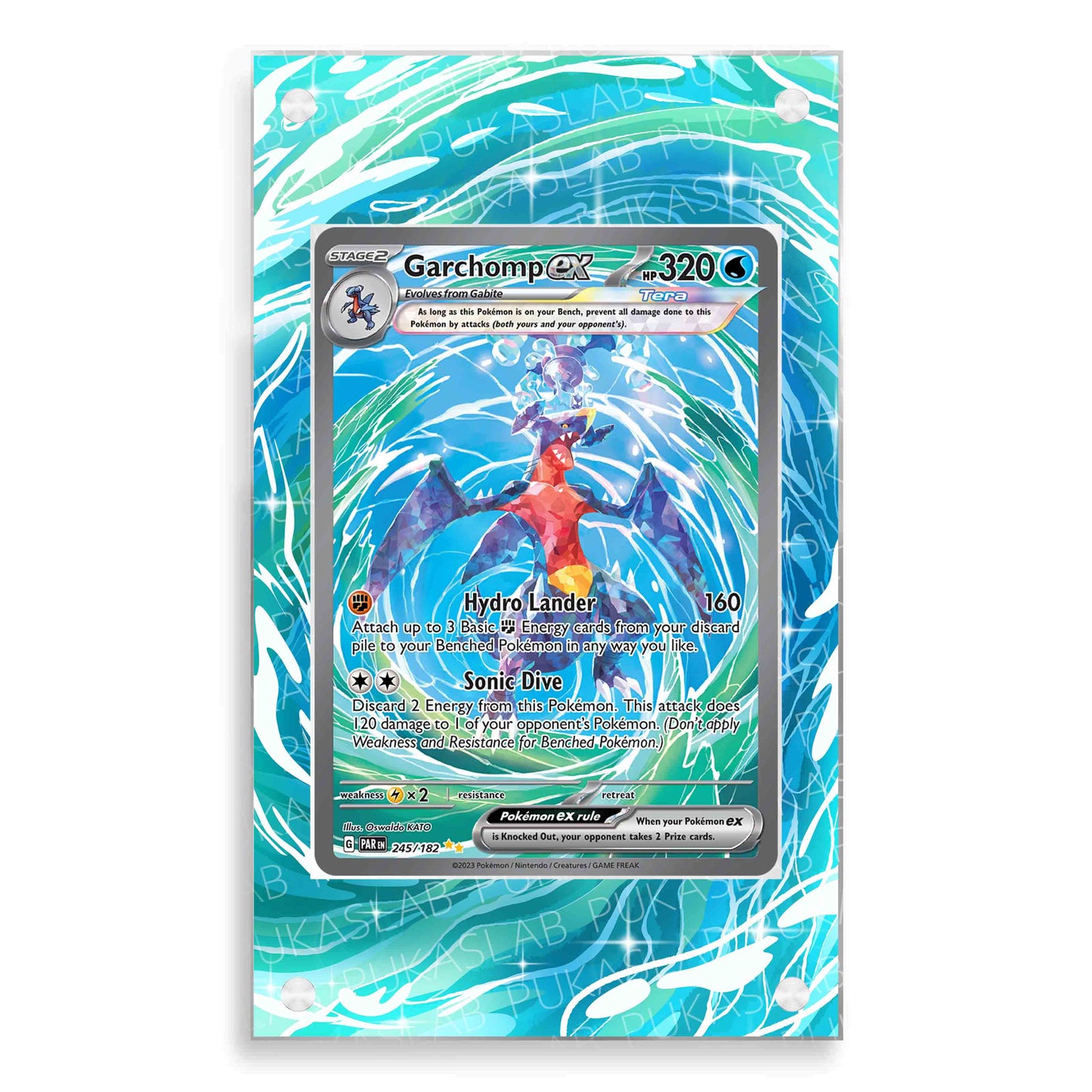 Garchomp Ex 245/182 Magnetic Case - Pokemon Extended Art Case