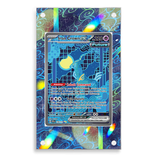 Iron Crown EX 158/131 Magnetic Case - Pokemon Extended Art Case