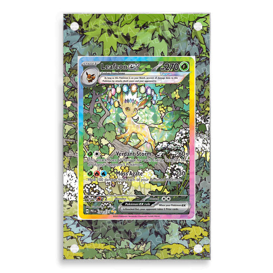 Leafeon EX 144/131 Magnetic Case - Pokemon Extended Art Case
