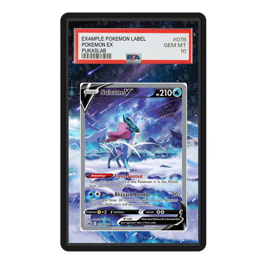Suicune V GG38/GG70 Psa Slab Extended Art - Pukaslab
