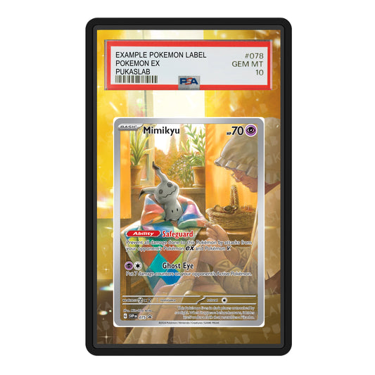 Mimikyu 75 Psa Slab Extended Art - Pukaslab