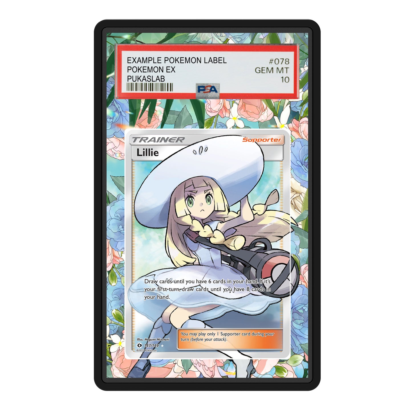 Lillie 147/149 Psa Slab Extended Art - Pukaslab