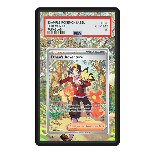 Ethan's Adventure 236/182 Psa Slab Extended Art - Pukaslab