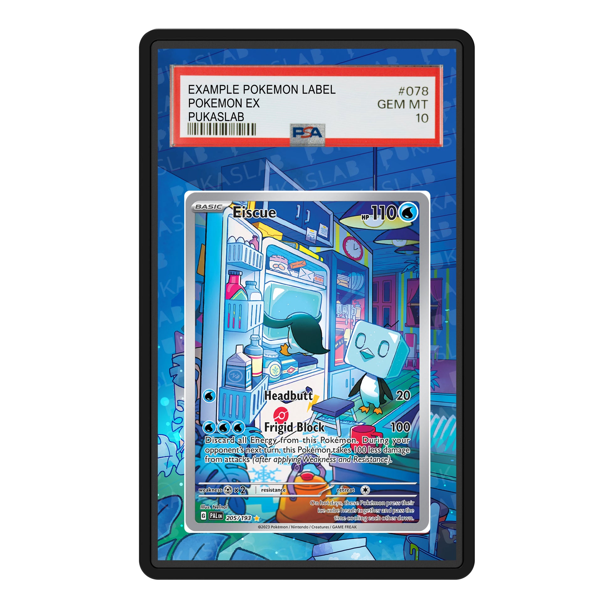 Eiscue 205/193 Psa Slab Extended Art - Pukaslab