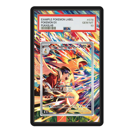 Ethan's Typhlosion 190/182 Psa Slab Extended Art - Pukaslab