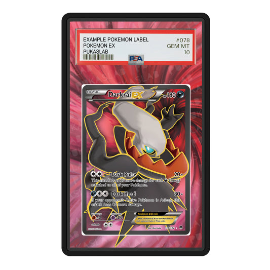 Darkrai EX 118/122 Psa Slab Extended Art - Pukaslab