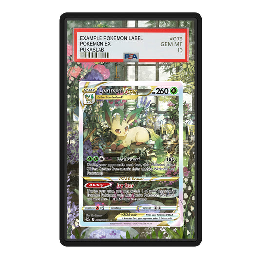 Leafeon Vstar GG35/GG70 Psa Slab Extended Art - Pukaslab