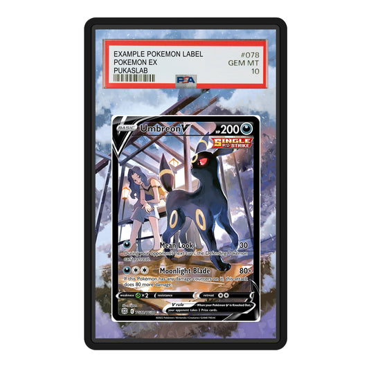 Umbreon V TG22/TG30 Psa Slab Extended Art - Pukaslab