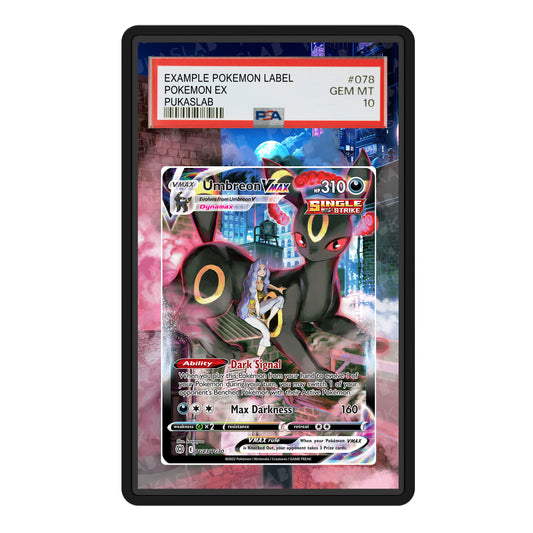 Umbreon Vmax TG23/TG30 Psa Slab Extended Art - Pukaslab