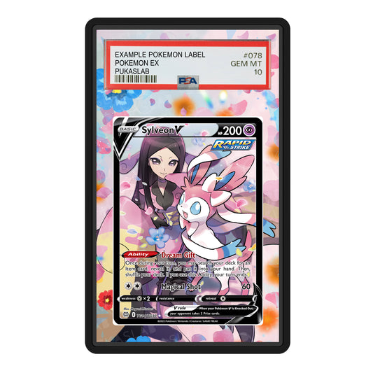 Sylveon V TG14/TG30 Psa Slab Extended Art - Pukaslab