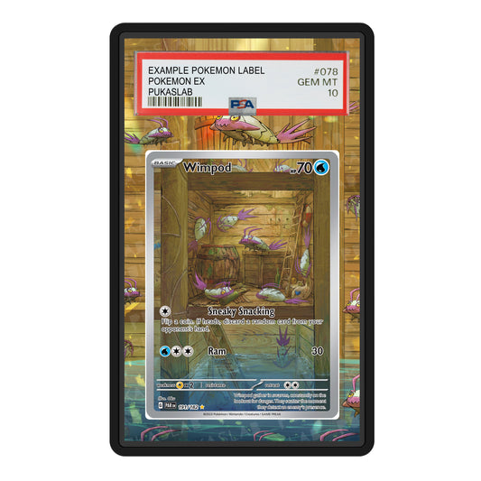 Wimpod  191/182 Psa Slab Extended Art - Pukaslab