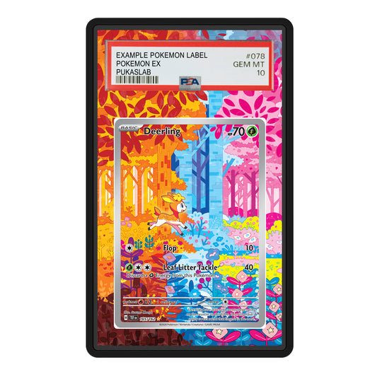 Deerling 165/162 Psa Slab Extended Art - Pukaslab