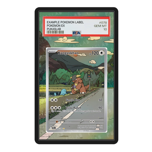 Kangaskhan 204/182 Psa Slab Extended Art - Pukaslab