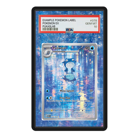 Poliwhirl 176/165 Psa Slab Extended Art - Pukaslab