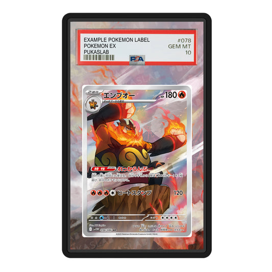 Emboar 098/086 Psa Slab Extended Art - Pukaslab