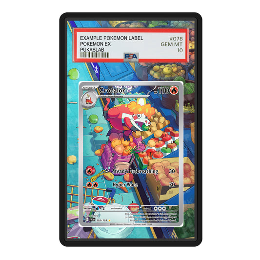 Crocalor 202/193 Psa Slab Extended Art - Pukaslab