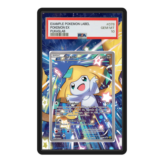 jirachi XY67a Psa Slab Extended Art - Pukaslab