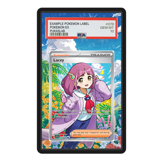 Lacey Trainer 166/142 Psa Slab Extended Art - Pukaslab