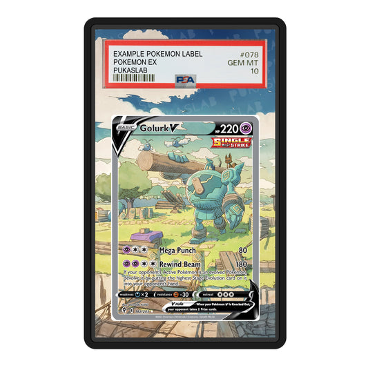 Golurk V 182/203 Psa Slab Extended Art - Pukaslab