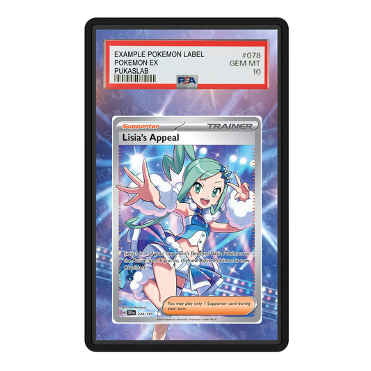 Lisia’s Appeal Trainer 234/191 Psa Slab Extended Art - Pukaslab