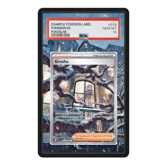 Grusha Trainer 268/193 Psa Slab Extended Art - Pukaslab