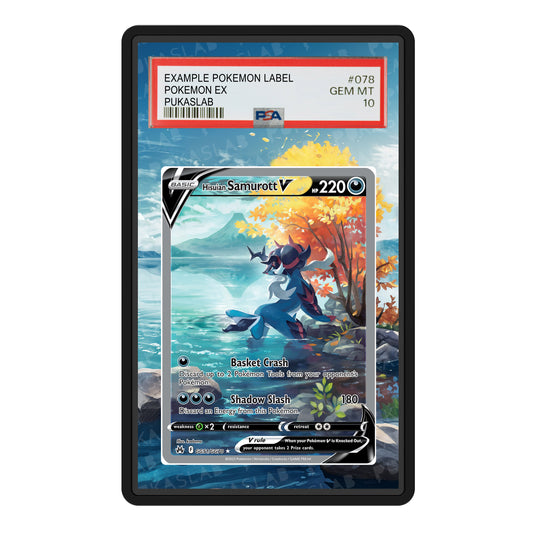 Samurott V GG51/GG70 Psa Slab Extended Art - Pukaslab