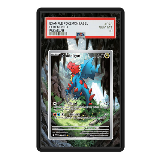 Druddigon 151/086 Psa Slab Extended Art - Pukaslab