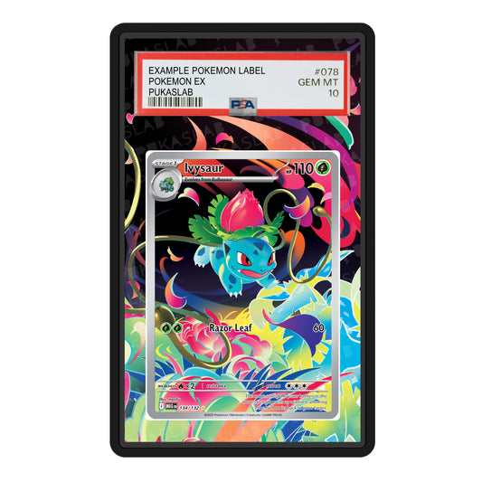 Ivysaur 134/132 Psa Slab Extended Art - Pukaslab