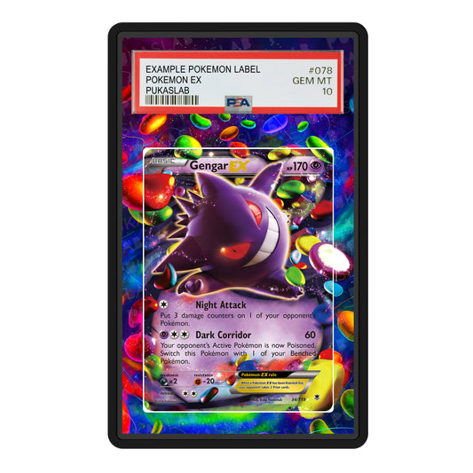 Gengar Ex 34/119 Psa Slab Extended Art - Pukaslab