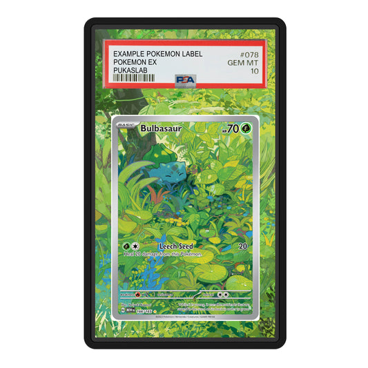 Bulbasaur 151 166/165 Psa Slab Extended Art - Pukaslab