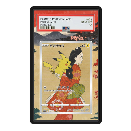 Pikachu Japanese Stamp Promo 227/S-P Psa Slab Extended Art - Pukaslab
