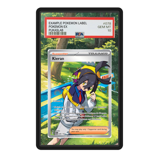 Kieran Trainer 206/167 Psa Slab Extended Art - Pukaslab
