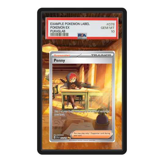 Penny Trainer 252/198 Psa Slab Extended Art - Pukaslab