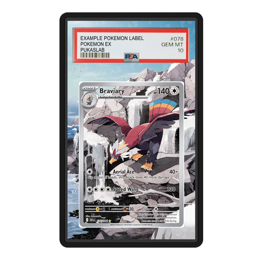 Braviary 155/086 Psa Slab Extended Art - Pukaslab